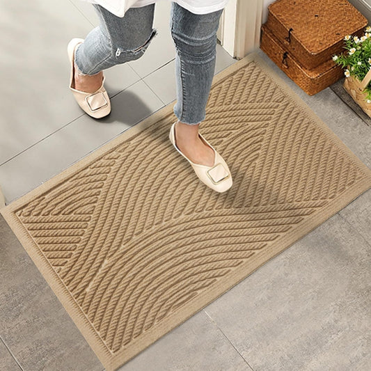 Non-Slip Absorbent Doormat 1'5" x 2'5" Rectangular — Durable Dust Trapping Entryway Rug, Quick-Dry & Easy to Clean, Ideal for Indoor/Outdoor Use
